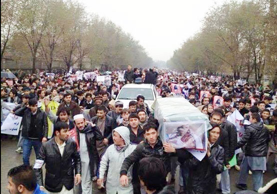 Демонстрация в Кабуле