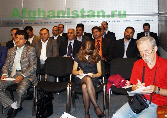 Пресс-конференция, посвященная перспективам российско-афганского сотрудничества