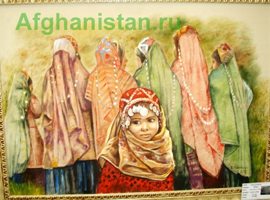 Выставка афганского художника в Москве